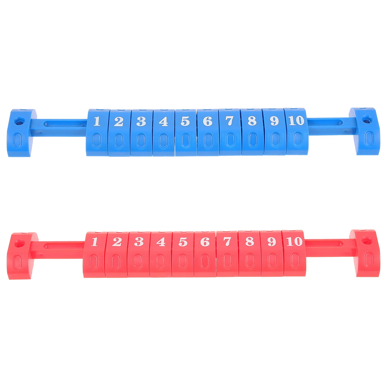 

2Pcs Football Scorekeeper Perfect Craftsmanship Compact Table Game Score Counter Multipurpose Plastic Scoreboard for Foosball