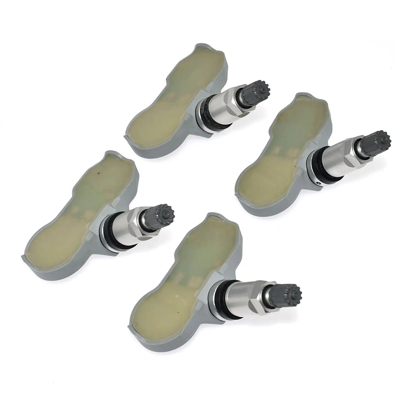 4Pcs TPMS Sensor 7PP907275G 433MHz Tire Pressure Sensor Replacement for Porsche Cayenne Panamera Macan Audi Q7 Q5 A6 A7 A8 VW To