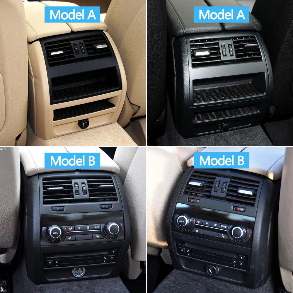 Upgraded Rear Air Vent Grille Outer Surrounding Frame Replacement For BMW 5 Series F10 F11 F18 for 520i 523i 525i 528i 535i