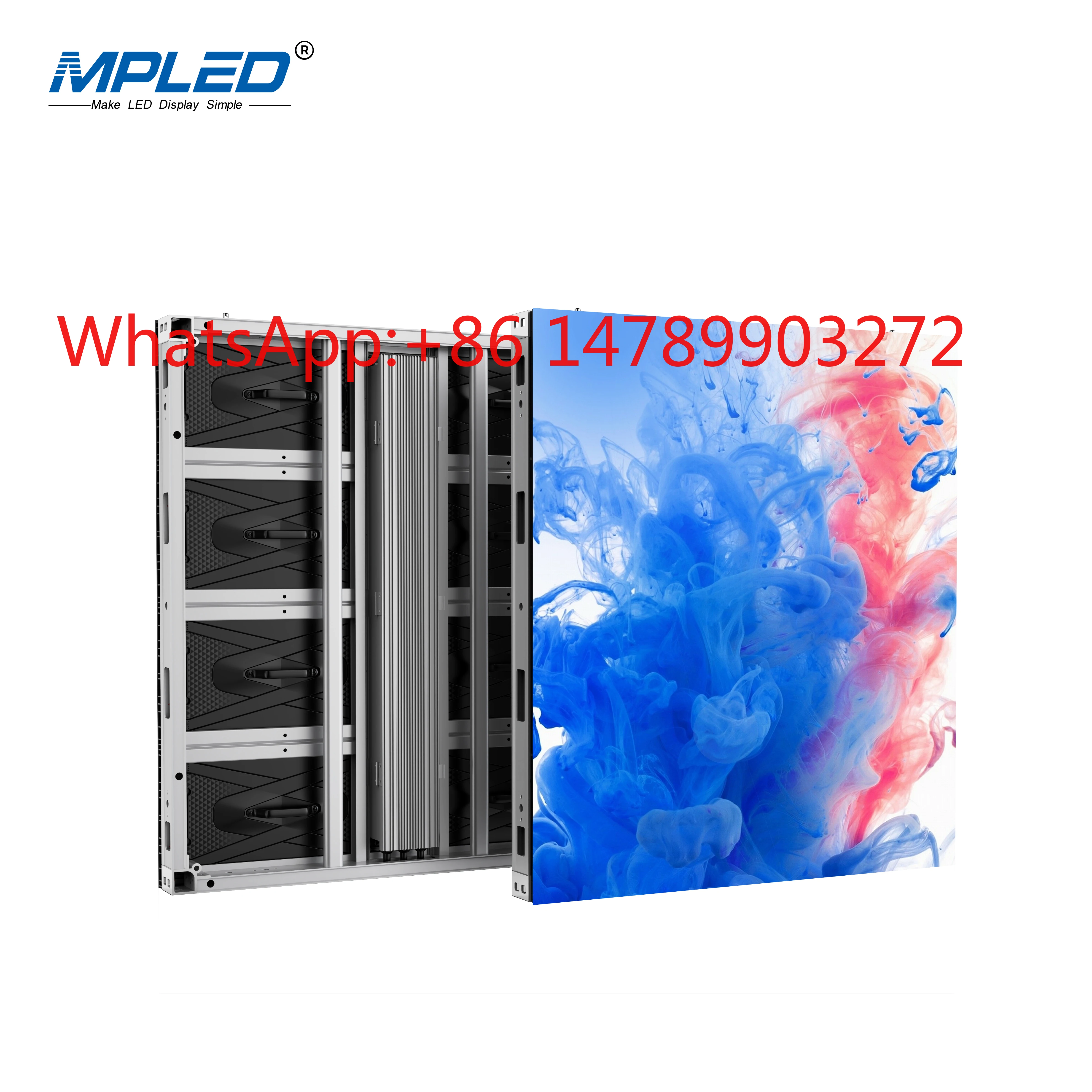 Pantalla LED para Publicidad Exterior MPLED P2.85/P4/P6.25 Full HD, Pantalla de Video Portátil