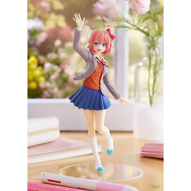 Good Smile POP UP PARADE Genuine Doki Doki Literature Club! Anime Figure Sayori Action Toys Boys Girls Gift Collectible Model