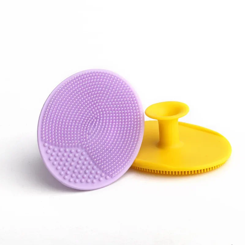 Silicone Baby Cleansing Brush Face Wash Exfoliating Lifting Children\'s Shower Head Scrubber Brushes Massage Skin Care Tools