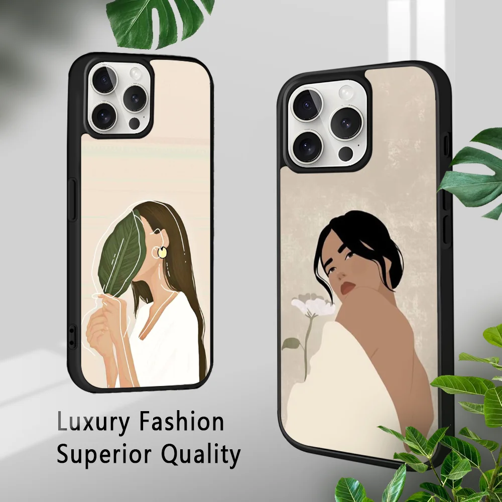 Classics Minimalism Phone Case For iPhone 15 14 13 12 11 Pro Xs Max Mini XR X 7 8 Plus Deluxe Mirror Hard Sole Shock Proof