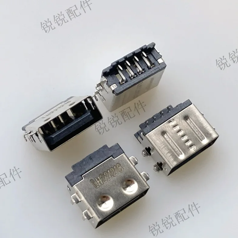 For the new model, short body USB2.0 socket female seat 4P sinking plate USB charging port data socket, power interface