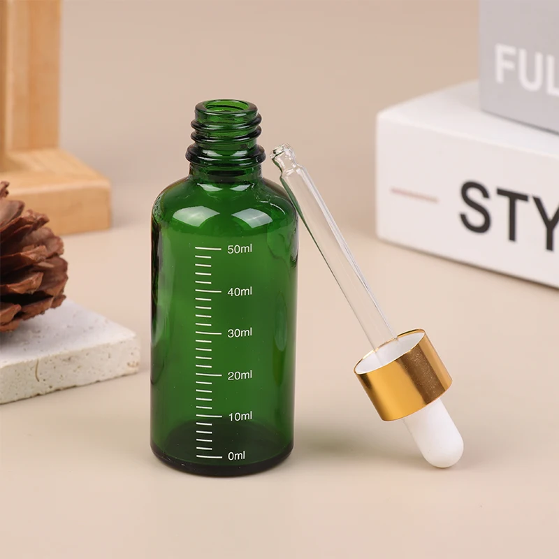 زجاجات قطارة 5 مل - 100 مل بمقياس - ماصات زجاجية قابلة لإعادة الملء للكواشف وقطرات العين والسوائل العطرية #5