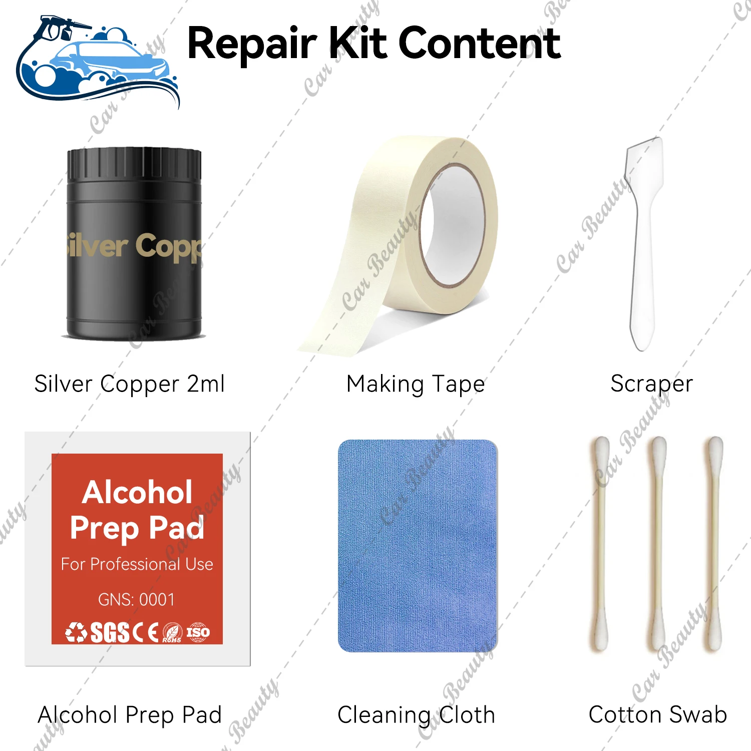 DIY Car Rear Window Defogger Repair Kit For Auto Back Window Scratch Broken Defroster Grid Lines Conduct Electricity Repair Tool
