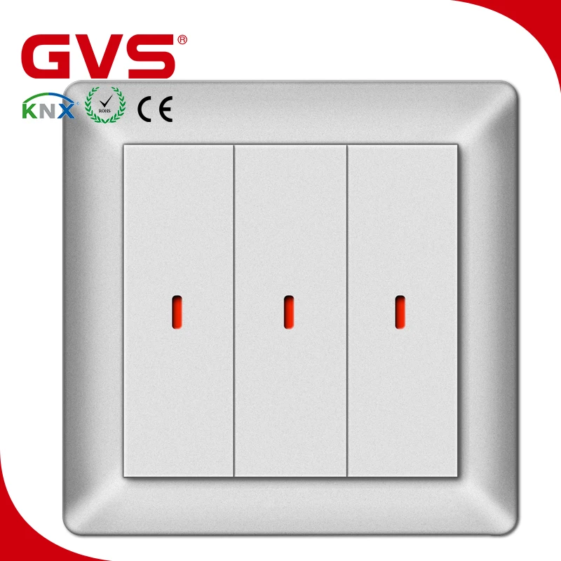 KNX - Push Button Switch Panel - 1/2/3 Push-button