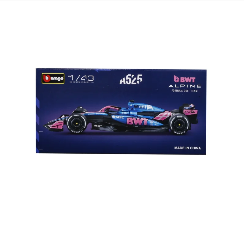 Bburago 1:43 McLaren Mcl38 #4 F1 Formula Alpine A525 Model Car Ferrari SF25 2025 Mercedes W16 Red Bull RB21 AMR25 Christmas gif