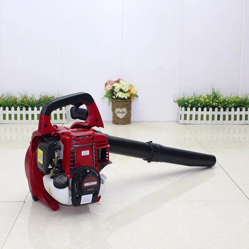 24.5ml Leaf Blower Portable Four Stroke Snow Blower High Power Noise Small Leaf Vacuum Garden Tool