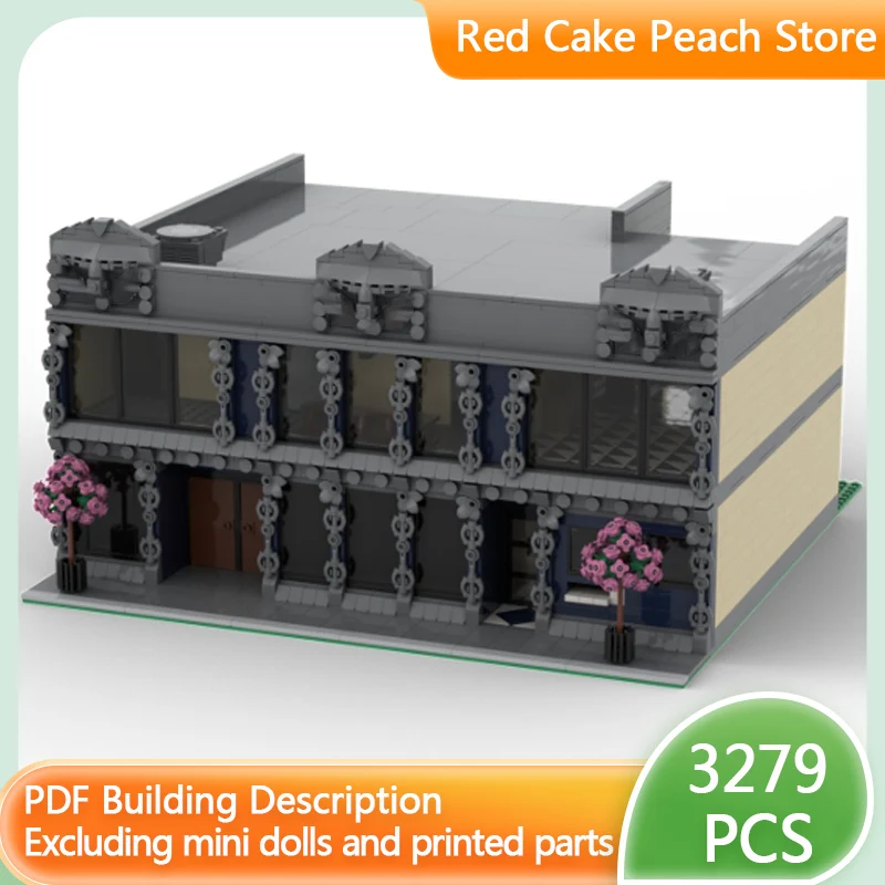 

Модель городской улицы MOC: Конструктор «Театр» (архитектурный, модульный, технологичный) – Подарок для детей, развивающая игрушка для сборки