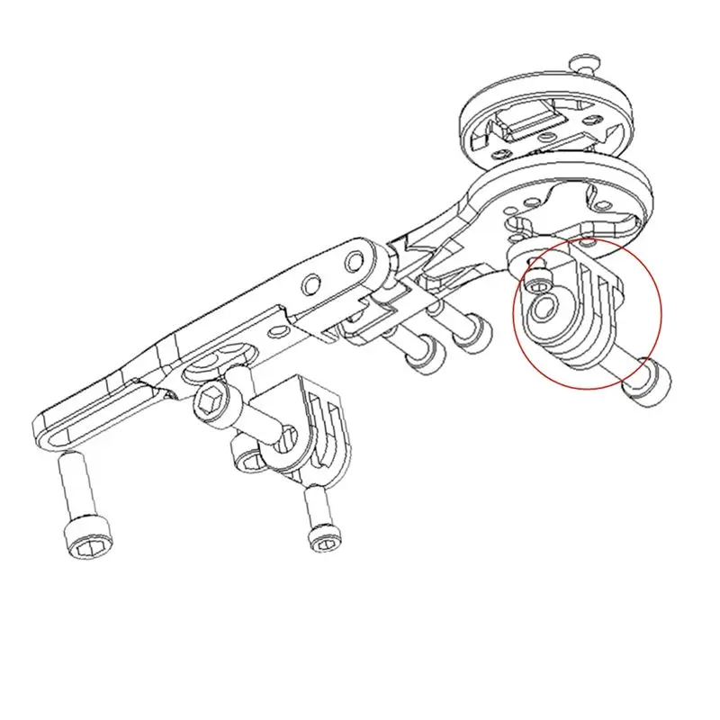 

(ABYM) Bicycle Handlebar Computer Mount Bicycle Road Bike Stopwatch Mount Holder for Bryton
