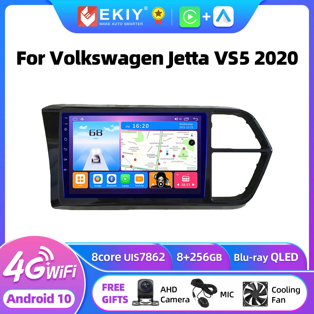 

EKIY T7 Android For VW Volkswagen Jetta VS5 2020 Car Radio Multimedia Video Player Stereo Navi GPS No 2din DVD Carplay Auto BT