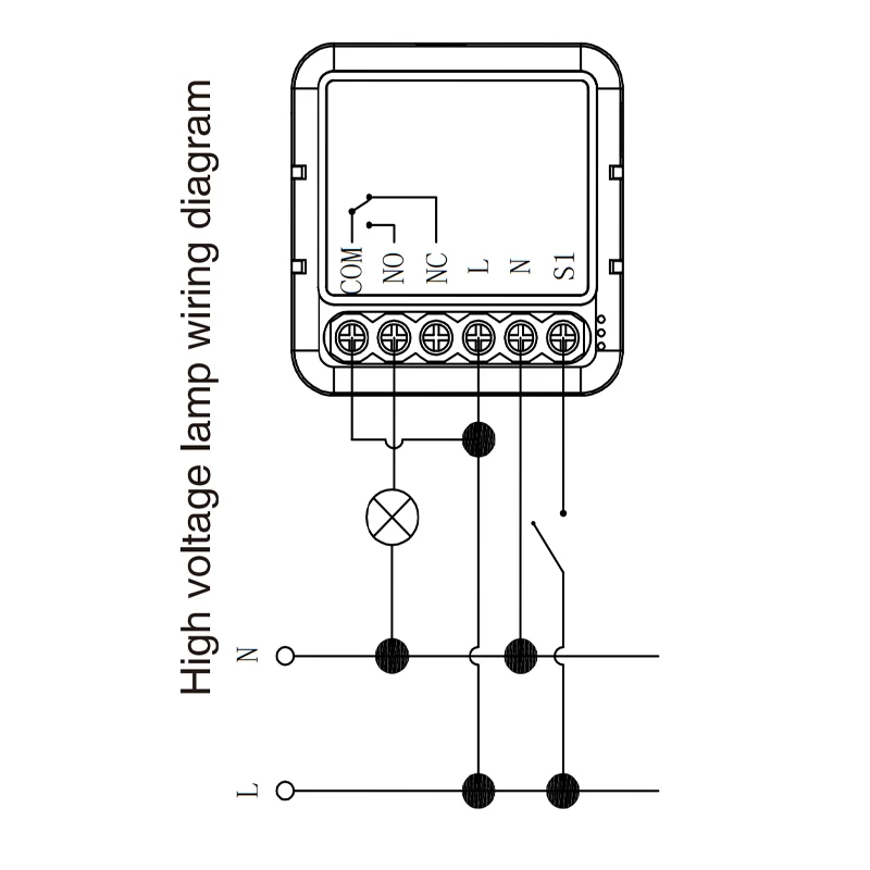 Tuya ZigBee WiFi Smart Switch Modul Trocken Kontakt DC 12/24V AC 100-240V Smart Home DIY Breaker Relais Arbeit mit Alexa Google Alice – Detail 7