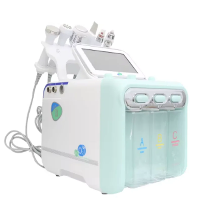 Six In One Facial Cleanser Eight Headed Hydrogen Oxygen Small Bubbles Oxygen-infused Hydration Comprehensive Skin Management