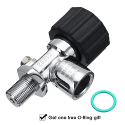 M18x1.5 PCP Scuba Diving Valve 30Mpa Air Filling Station Refill Adapter for Carbon Fiber Oxygen Cylinder