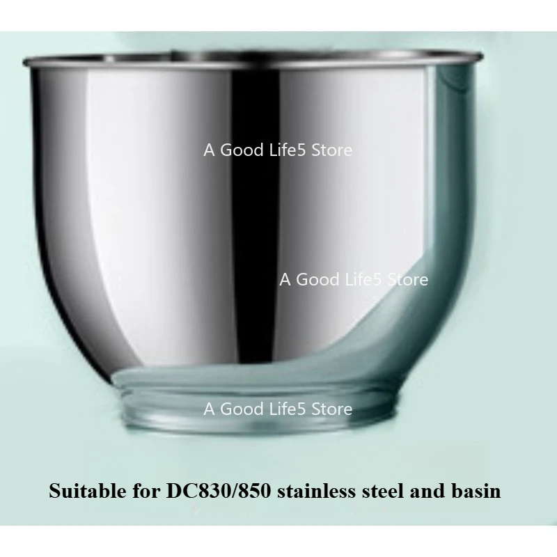 Applicable To ACA Chef Machine DC830/850 Stirring Paddle Egg Mesh, Noodle Hook, and Basin, Bowl Mat, Splash Cover Accessories