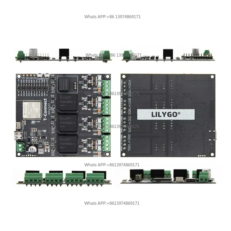 ESP32 S3 RS485 CAN Module 2.4G WiFi Bluetooth 5 Wireless Communication Industrial Interface Electronic Accessory