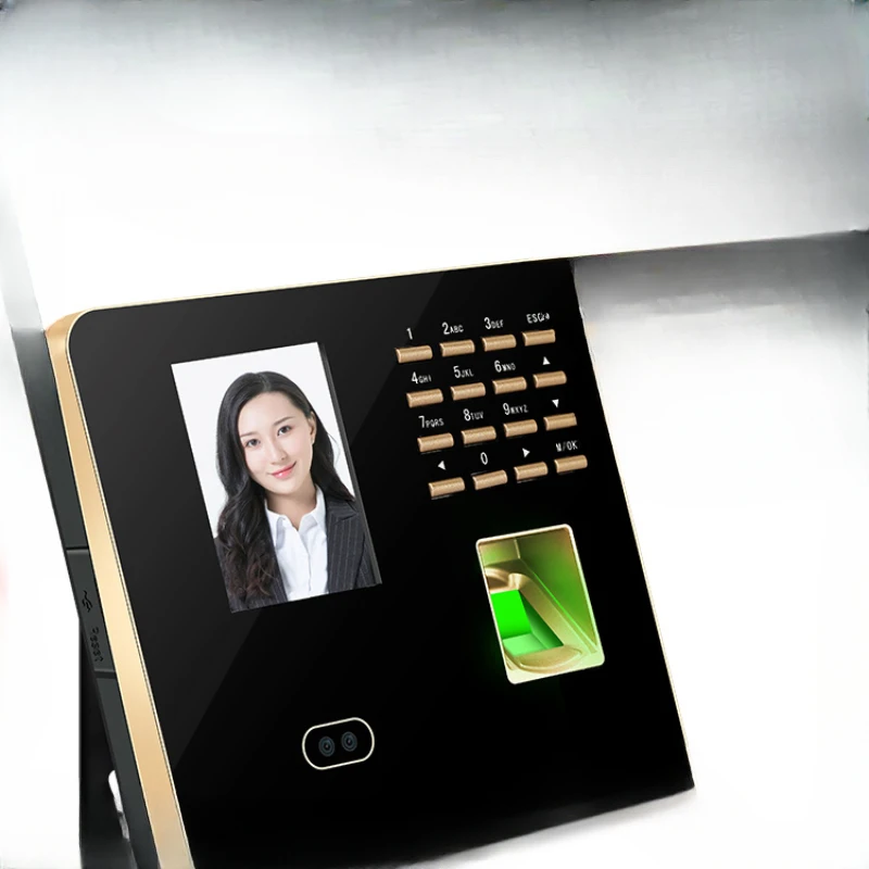 Advanced Facial Recognition Attendance Machine with Employee Meal Time Tracking