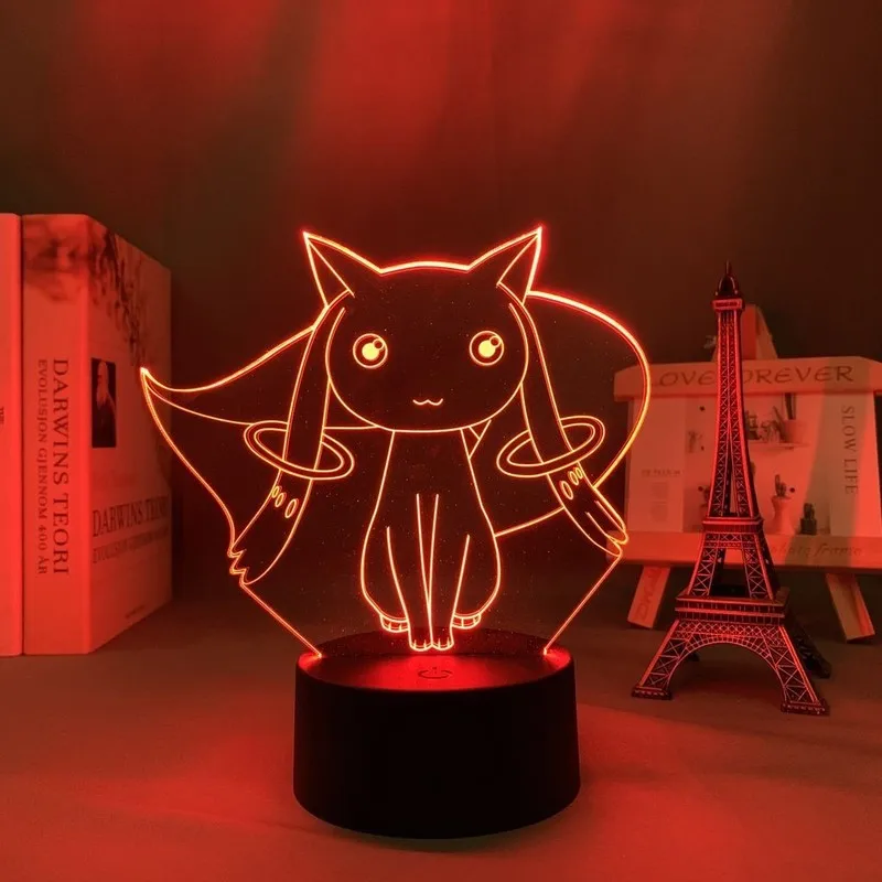 Anime Madoka Magica Kaname Madoka Ornament gift game bedroom dormitory atmosphere night light