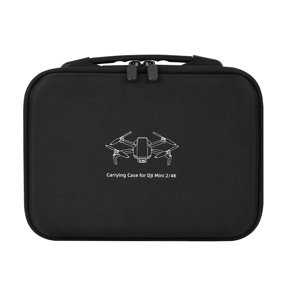 حقيبة حمل محمولة حقيبة سفر واقية مضادة للصدمات مع حزام كتف حقيبة سفر محمولة لـ DJI Mini 4K/Mini 2 SE/Mini 2