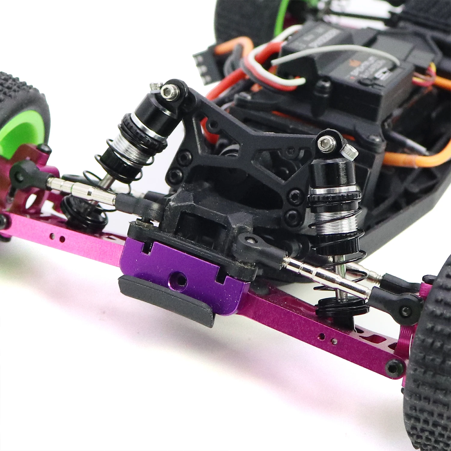 الألومنيوم الجبهة الخلفية النفط امتصاص الصدمات 31 مللي متر 35 مللي متر ل Losi 1/24 1/28 مايكرو-B مايكرو-T LOS00007 2WD WLtoys 244016 RC عربات التي تجرها الدواب LOS-1765 #2