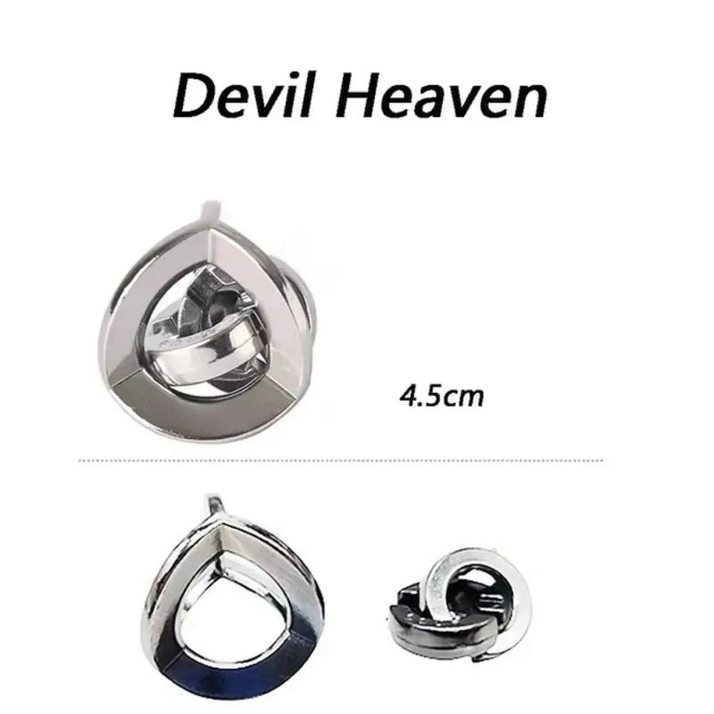 퍼즐 장난감 No1-36 합금 공 클래식 IQ 금속 두뇌 티저 매직 퍼즐 게임 장난감 어린이 성인 재미 있은 선물