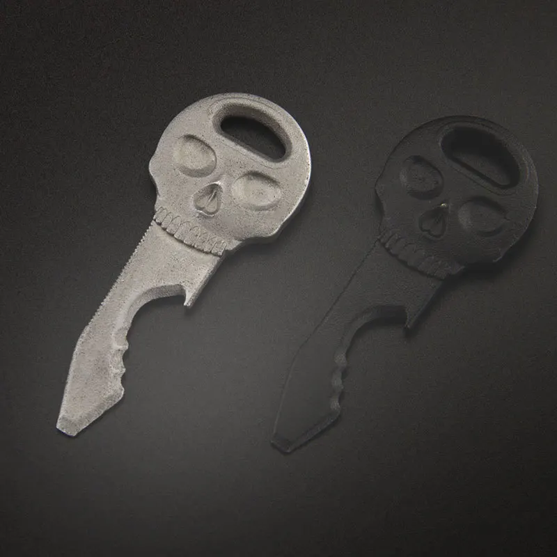 

EDC Tool Multi-Functional Portable Outdoor Bottle Opener, Head Key and Phillips Screw Bottle Opener