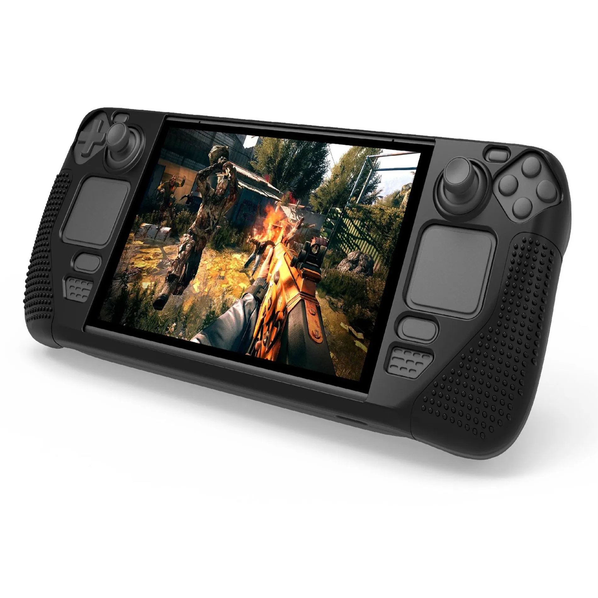 Staem Deck OLED Accessories Silicone Case For Steam Deck OLED Game Console Full  Cover Shell Protection Case for Steam Deck OLED view 4