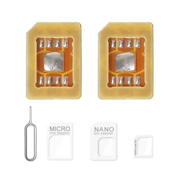ESIM do Nano SIM Card Holder ESIM Card Adapter Solder Plate Recovery Physical Card Plate Make Your Own Sim Card DIY 2 szt.