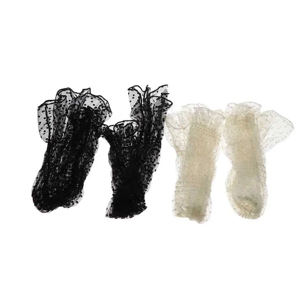 

Outdoor Temperament Sports Mesh Wrist Cuffs Women Arm Sleeves Lace Sunscreen Sleeves Korean Style Oversleeves Sun Protection