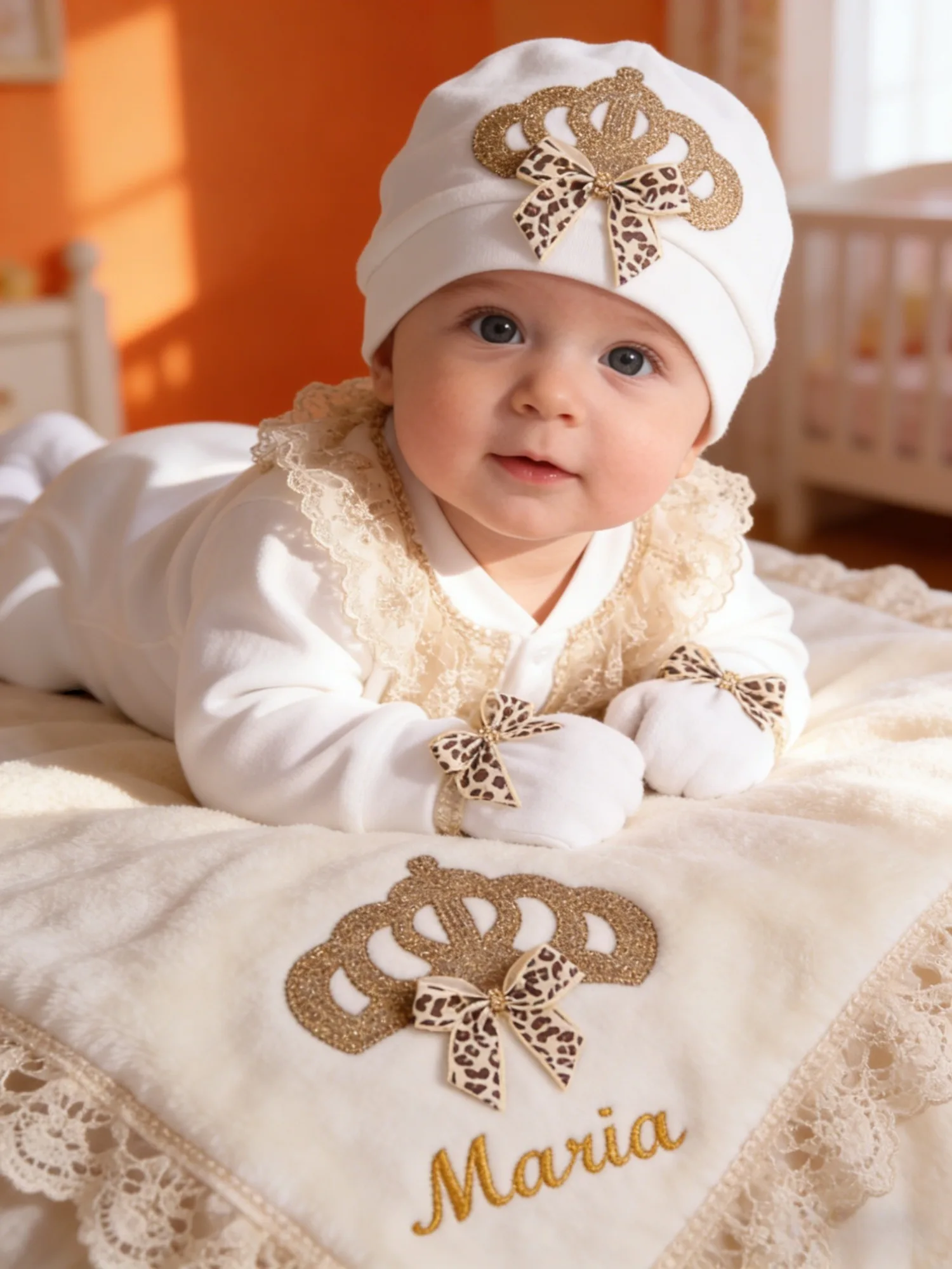 baby-girl-crown-outfit-set-embroidered-romper-blanket-booties-newborn-princess-outfit