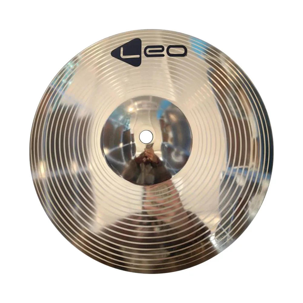 8/10 Inch Drum Brass Cymbals Percussion Splash Crash Hi-Hat Jazz Drum Cymbal Musical Instrument Parts Drum Cymbal