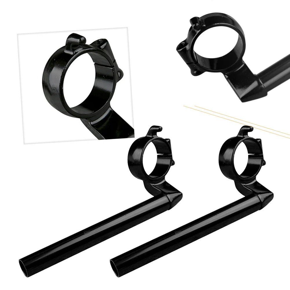 2Pcs Motorbike Aluminum Handlebar Handle Bar For Honda CBR600RR CBR 600 RR 2007 2008 2009 2010 2011 2012 Black CNC