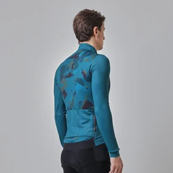 SPEXCEL 2022 New Classic CAMO Winter Thermal fleece cycling jerseys Newest fabric with a zipper pocket cycling Top Gear men