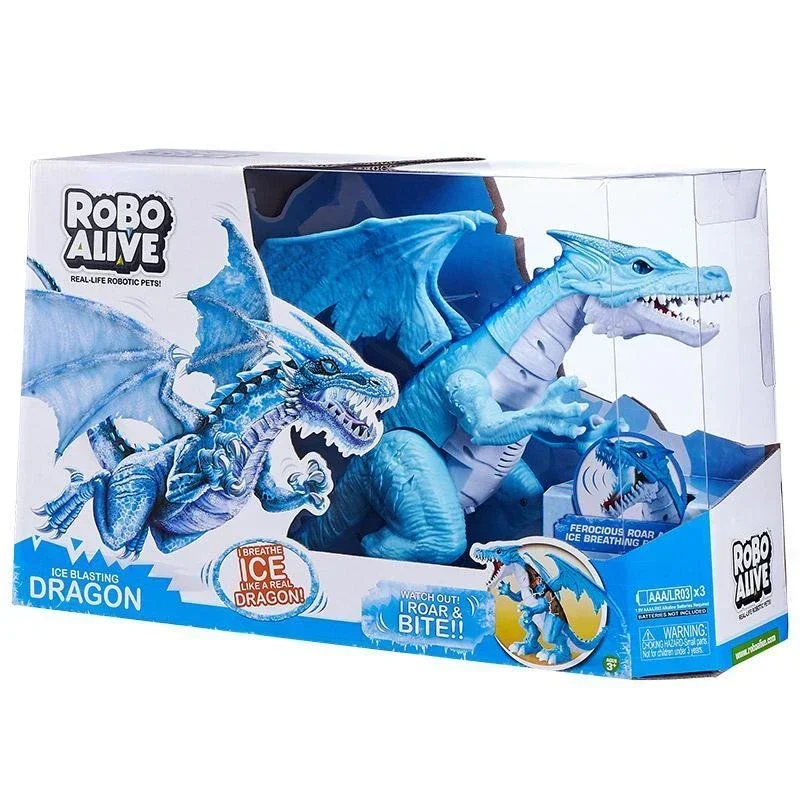 New LED Walks in Frost Wyrm, and The Fire Dragon Dinosaur Goes Out To Fight. Tyrannosaurus Rex Catches Raptors Toys Gifts