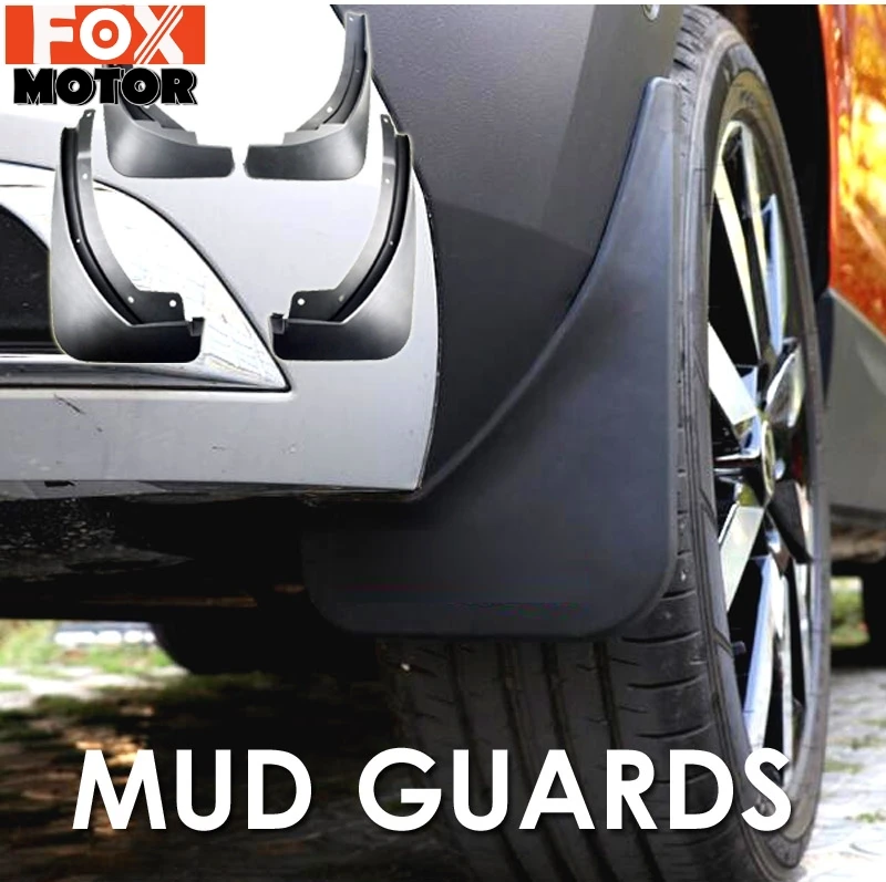 Set Car Mud Flaps For Skoda Karoq 2017 2018 2019 Mudflaps Splash Guards Mud Flap Mudguards Fender Front Rear Styling