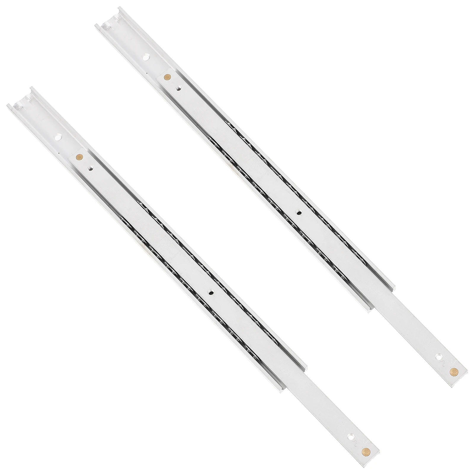 

200Mm Drawer Guides Thickened Galvanized Heavy Duty Silent Ball Smooth Sliding Full Extension Side Mount Bottom Under Slides For