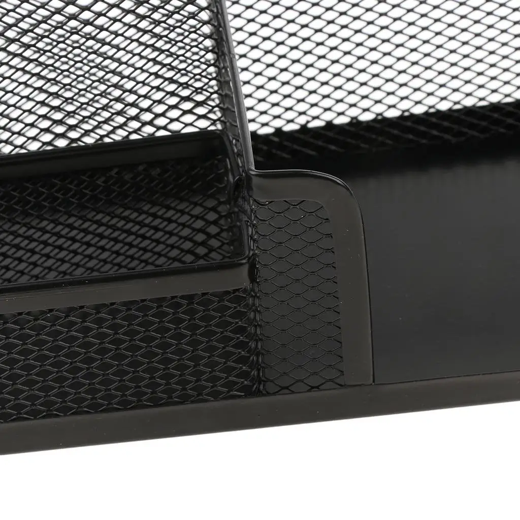 Accessoires de bureau en maille, 2 pièces, 3 compartiments