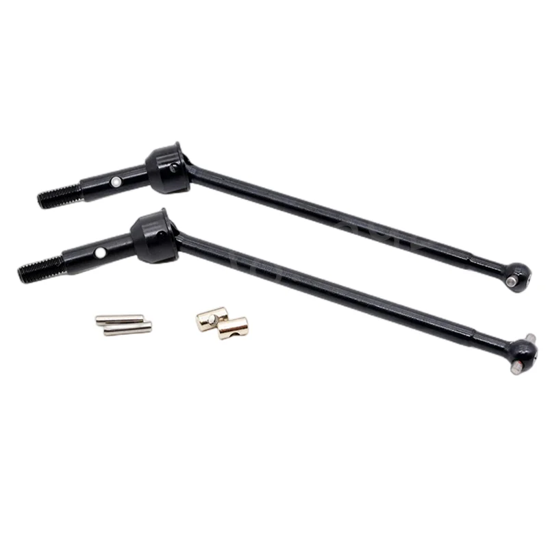 2Pcs ZD Racing 1/10 DBX-10 10421-S RC Buggy Desert ROCKET Truck Car Accessories Metal Front Dog Bone CVD Drive Shaft 7503