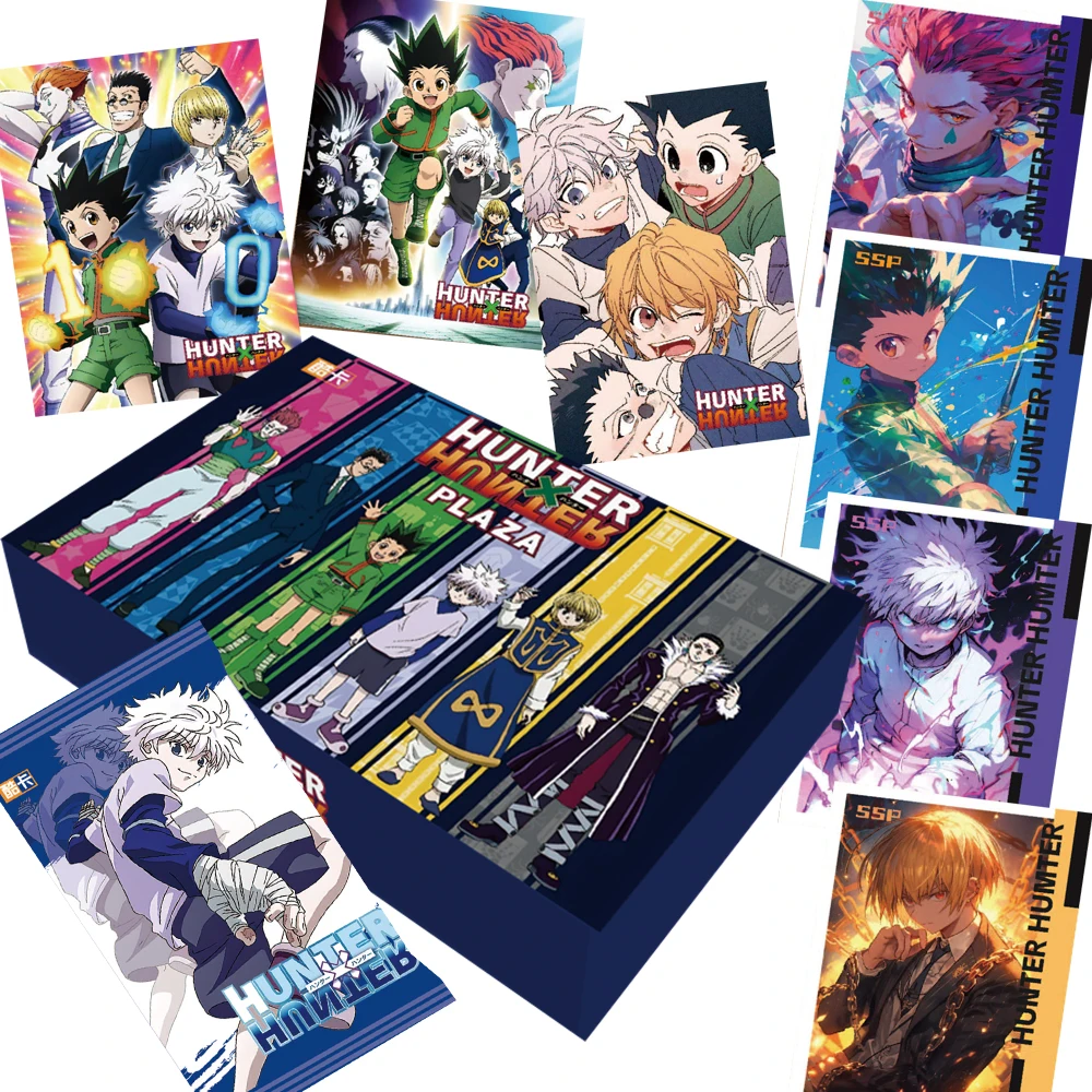 

Adventure Anime Hunter X Hunter Collection Cards Killua Zoldyck GON·FREECSS Creative and Colorful SSP Acrylic Cards Holiday Gift