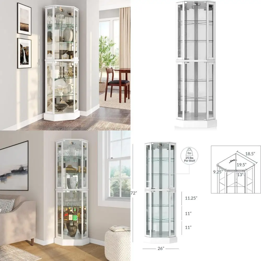 Illuminated 3-Sided…