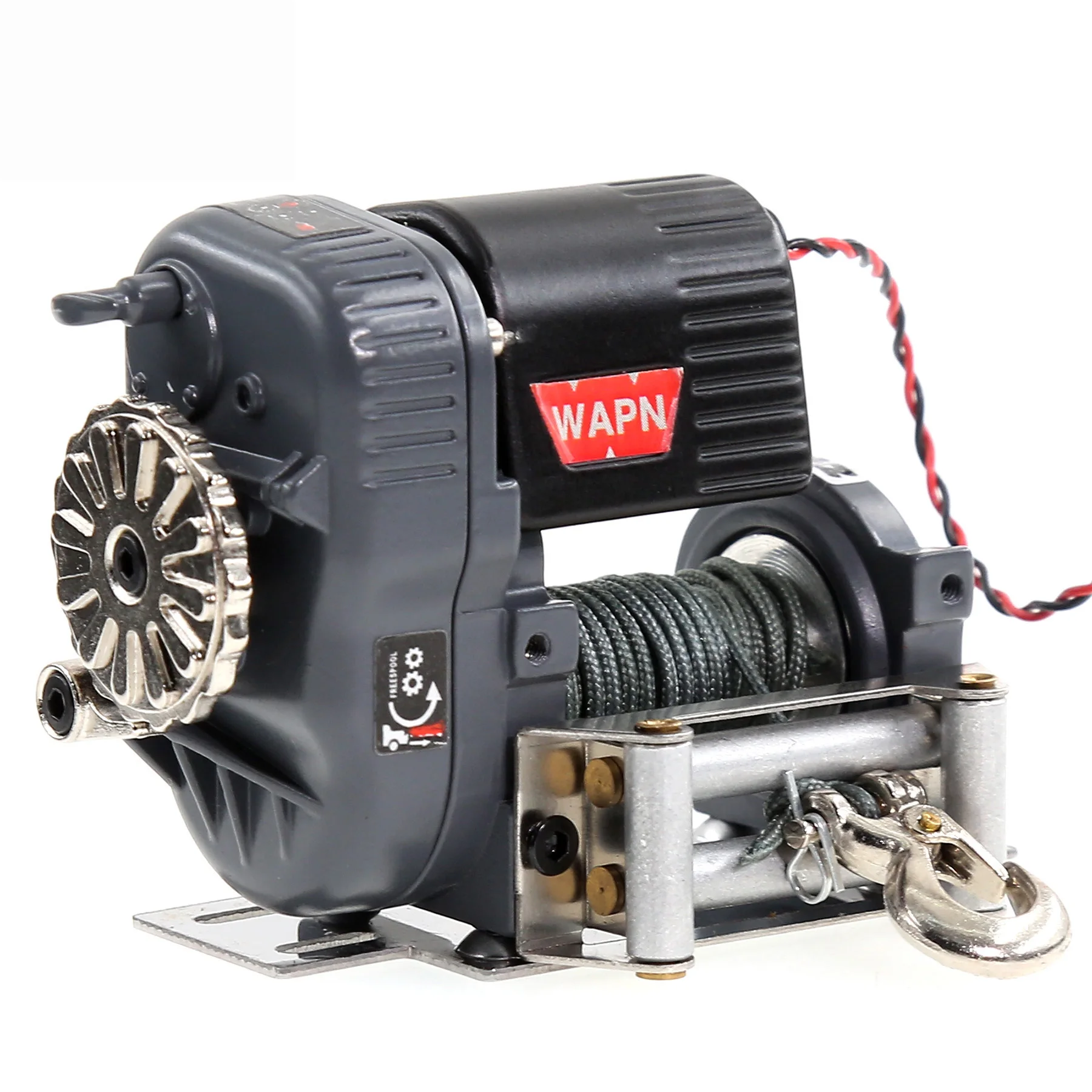 

RC 8274 Simulation Automatic Winch For 1/10 1/8 RC Crawler Car Traxxas TRX4 RC4WD D90 Axial SCX10 II III MST Redcat Accessories
