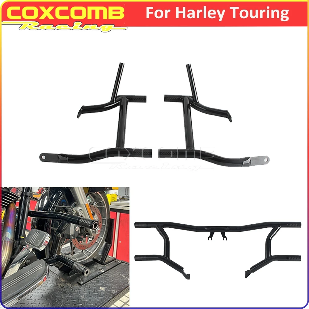 

Crash Bar Falling Protector For Harley Touring Road King FLHR Classic FLHRC Special FLHRXS FLHP FLHRSE6 Saddlebag Guard Rail Bar