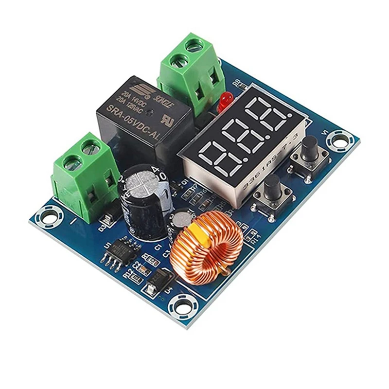 Top Deals 3PCS DC 12V-36V Voltage Protection Module Digital Low Voltage Protector Disconnect Switch Over Discharge Protection