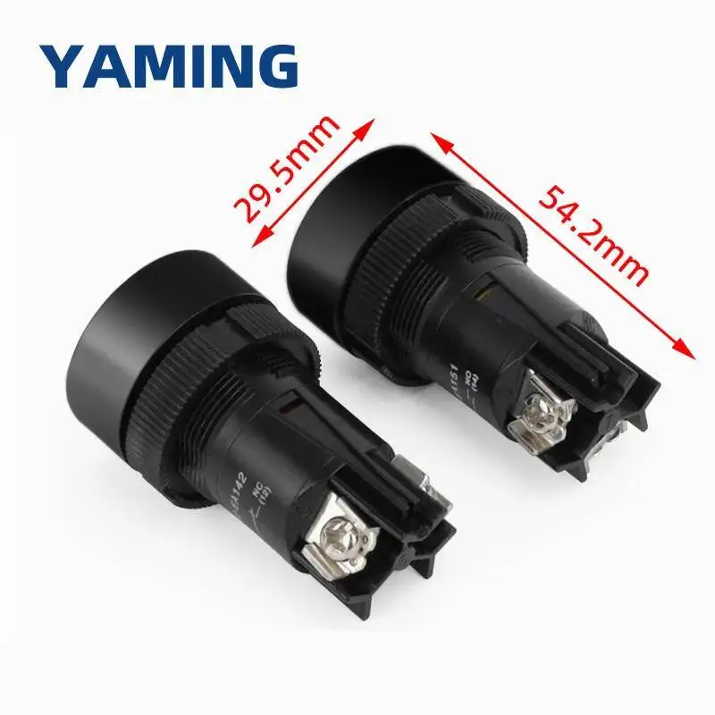 22mm Momentary Reset Flat Push Button Switch NO NC XB2-EA142 XB2-EA131 XB2-EA121 EA135 EA145