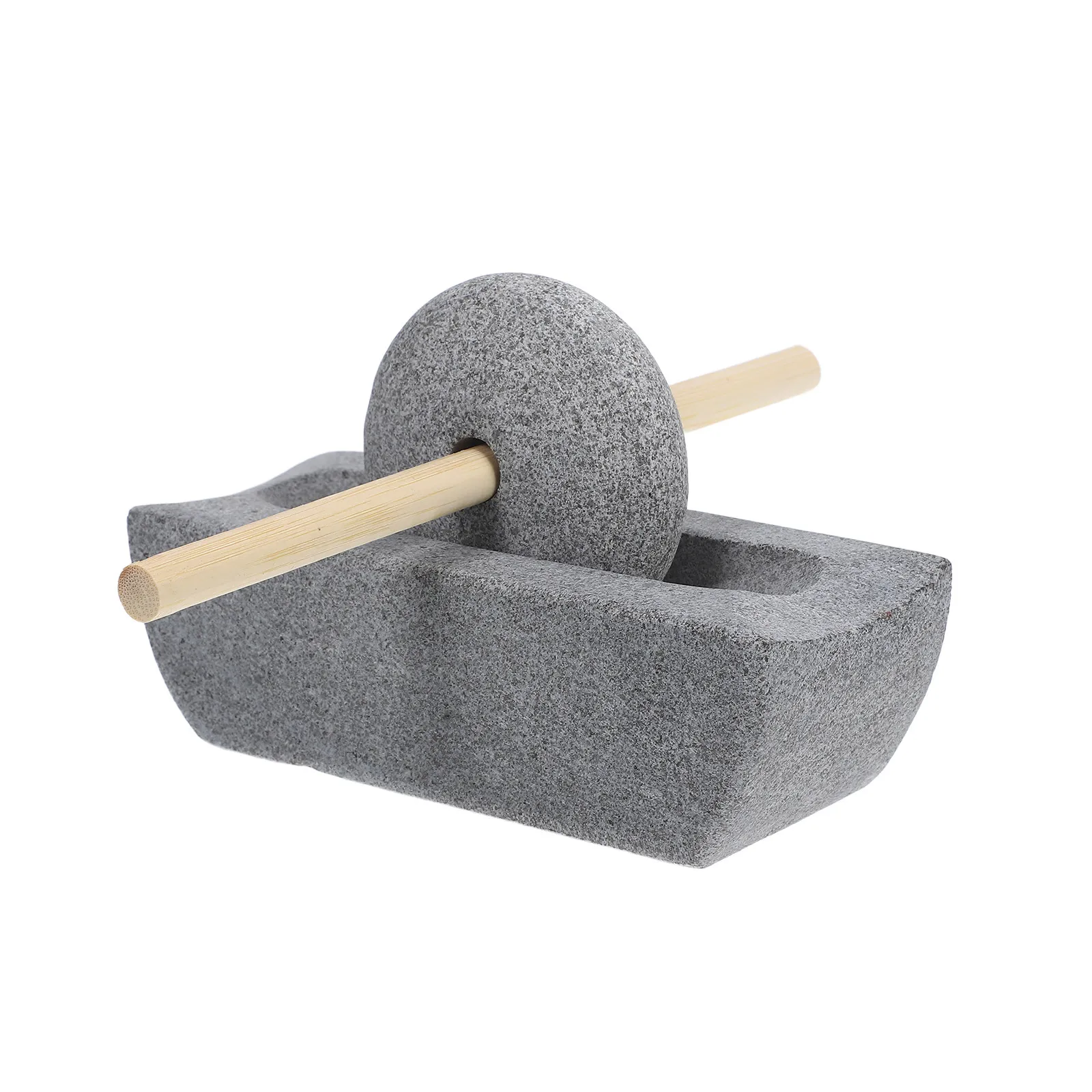1Set Chinese Stone Grinder Small Manual Hand Crank Mill for Tea Coffee Spice Grinding Traditional Kitchen Condiment Crusher