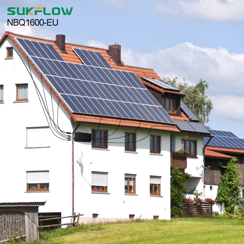 800 واط 1000 واط 1600 واط 2000 واط شبكة التعادل مايكرو العاكس 16-60VDC لوحة طاقة شمسية المدخلات واي فاي وظيفة IP67 للمنزل السكني 110VAC 230VAC