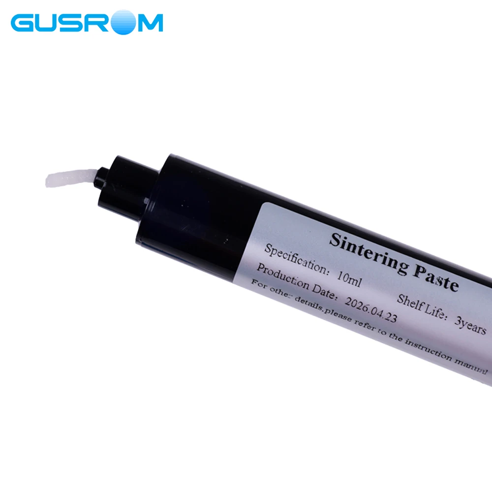 Dentale Brennpaste 10ml/5 Stück Hochtemperatur 1200°C ℃ Sinterpaste für Zirkonoxid-Glaskeramik-Kronen, Brücken und Veneers im Dentallabor – Detail 4
