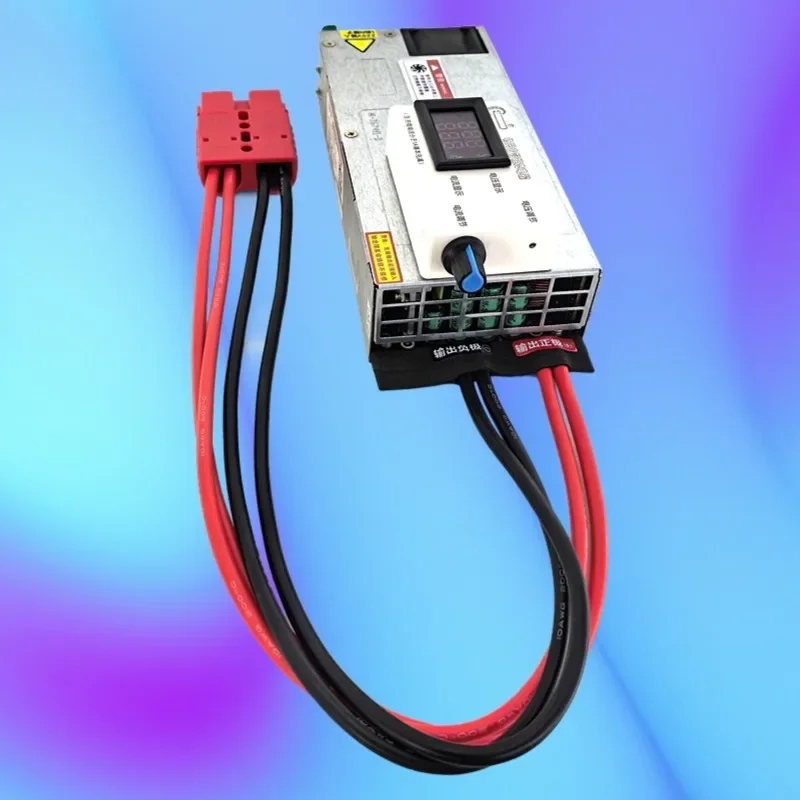 Adjustable 2-50A Current 3-15V Smart Lithium Charger 14.6V LiFePO4 12.6V Battery Charger For RV Camper Power System