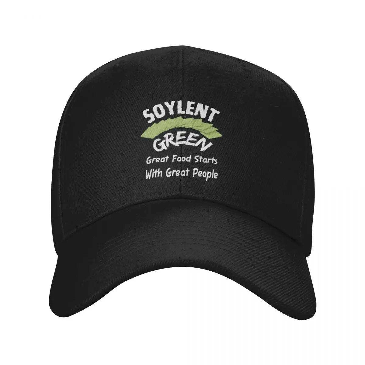 Soylent Green - Great Food Starts With Great People Baseball Cap Horse Hat Visor Women Caps Men's